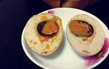 咸鸭蛋的另类吃法