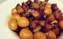 五花肉闷鹌鹑蛋（超入味，吃了你就会爱上）