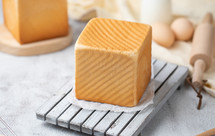 简单易做！水立方牛奶吐司！