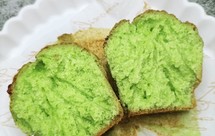 椰香斑斓玛芬蛋糕+蔓越莓