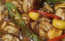 素黄焖板栗鸡·纯素