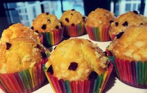 蔓越莓玛芬蛋糕