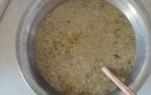 海带绿豆百合粥