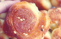 蜂蜜脆底小面包（无黄油、手揉版）