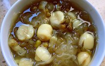 银耳莲子绿豆汤（高压锅版）