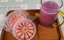 紫薯银耳莲子露