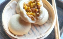 好吃的黄豆芽肉包子包子（附带生黄豆芽）