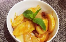 辣炒水磨年糕（白粿）