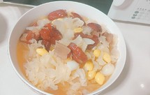 百合红枣白果羹