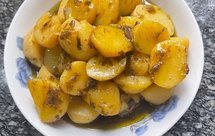 超级好吃的土豆做法，橄榄菜烧土豆