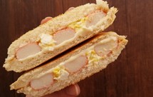 超快手蟹肉棒蛋沙拉三明治