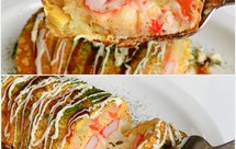 土豆泥蟹肉芝士厚蛋烧