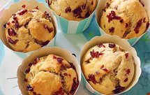 儿童早餐—香蕉蔓越莓玛芬蛋糕