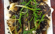 橄榄菜蒸皖鱼（简单好吃！厨房小白都能做）