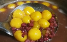 红豆薏米南瓜芋头丸子糖水（附丸子做法）(甜品)