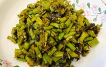 纯素美食｜豆角橄榄菜