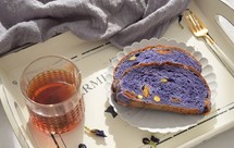 星空面包（蝶豆花天然色素）