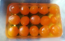 生的咸鸭蛋黄的处理