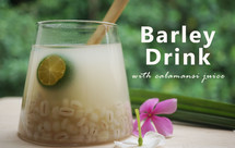 马六甲人爱喝的洋薏米酸柑饮料:止渴、解暑