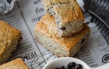 芝麻黑豆司康 | 秃头女孩一顿炫仨不费劲
