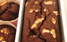 低脂香蕉可可布朗尼