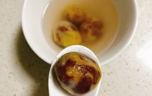 核桃黑芝麻花生馅虎色汤圆