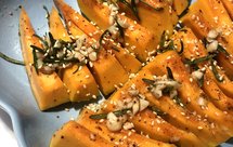 蜂蜜迷迭香橄榄油烤南瓜