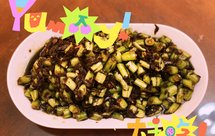 橄榄菜炒豆角（无肉版）