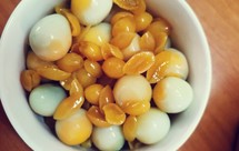 白果鹌鹑蛋