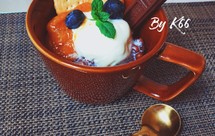 夏日缤纷补肾黑米黑豆冰激凌杯