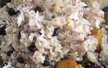 黑豆板栗糯米饭