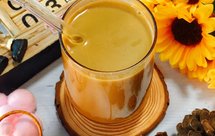 早餐「胡萝卜黑豆豆浆」