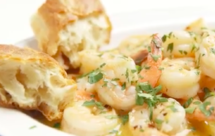 蒜香黄油虾Shrimp Scampi