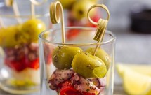 西班牙开胃小菜—橄榄章鱼串