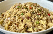 减脂主食：干炒豆腐～无米豆腐“蛋炒饭”