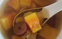 红枣木瓜百合银杏果甜水