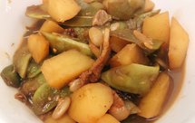 土豆炖芸豆角