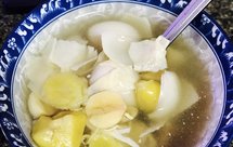 广式糖水—白果百合鹌鹑蛋腐竹糖水