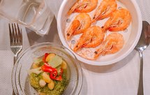 白果西兰花|鲜虾