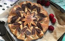 巧克力榛果酥皮雪花派