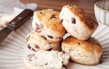 香草奶油蜜豆司康【奶香软萌司康饼】