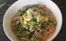 蛤蜊芸豆蔬菜面