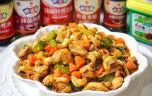 下饭美味酱爆腰果鸡丁