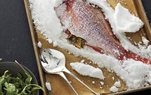 地狱厨房之盐焗绸鱼➕酱烧大葱配榛子碎