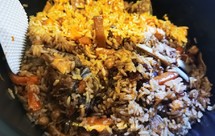 新疆羊肉手抓饭