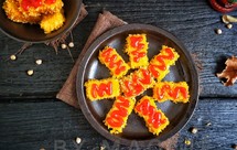 酸酸甜甜油炸/煎鹰嘴豆糕