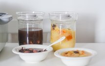 【北鼎蒸炖锅食谱】红豆陈皮莲子羹+小米红枣南瓜粥