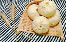 芸豆肉馅大包子