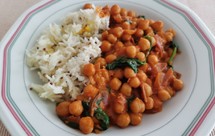 鹰嘴豆怎么吃④－制作印度马德拉斯(Madras)素食咖哩饭