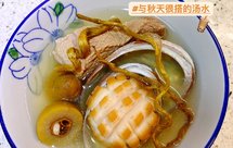 降秋燥，多喝汤~~青橄榄石斛鲍鱼汤